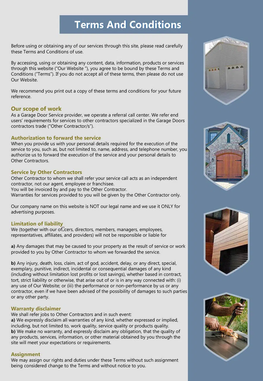 HighTech Garage Door Orlando, FL 407-792-0352